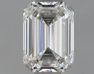 0.71ct EMERALD F VS1 Lab diamond