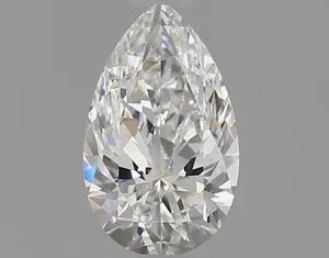 0.51ct PEAR F SI1 Natural diamond