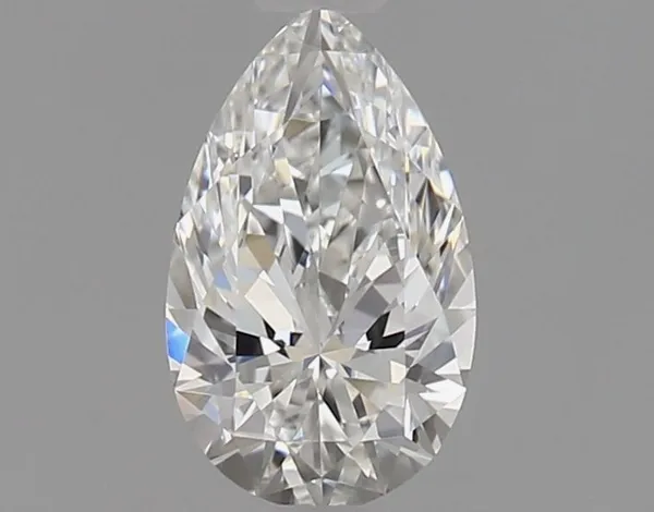0.51ct PEAR F SI1 Natural diamond