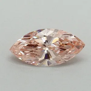 0.5ct MARQUISE Fancy Intense Pink VS1 Coloured Lab diamond