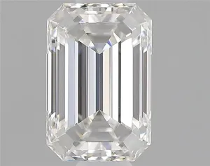 0.42ct EMERALD F VVS1 Natural diamond