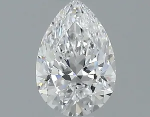 0.36ct PEAR D IF Natural diamond