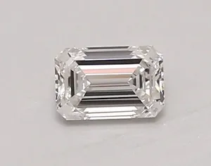 0.55ct EMERALD D VVS1 Lab diamond