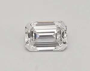0.46ct EMERALD D VVS1 Lab diamond