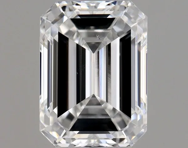 0.66ct EMERALD D VS2 Natural diamond