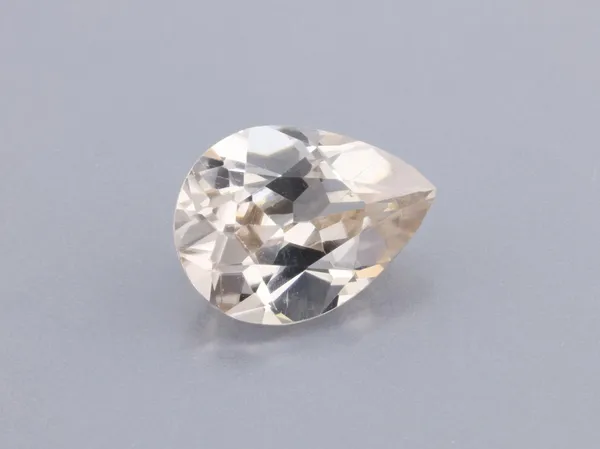 1.61ct Champagne Zircon, Pear Shape cut gemstone