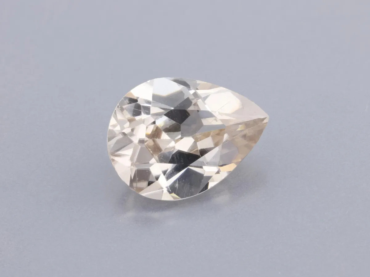 1.61ct Champagne Zircon, Pear Shape gemstone
