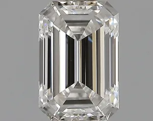 0.42ct EMERALD F VVS2 Natural diamond