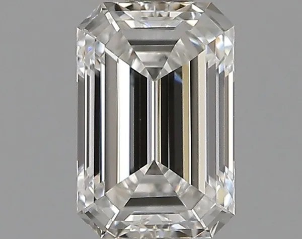 0.42ct EMERALD F VVS2 Natural diamond