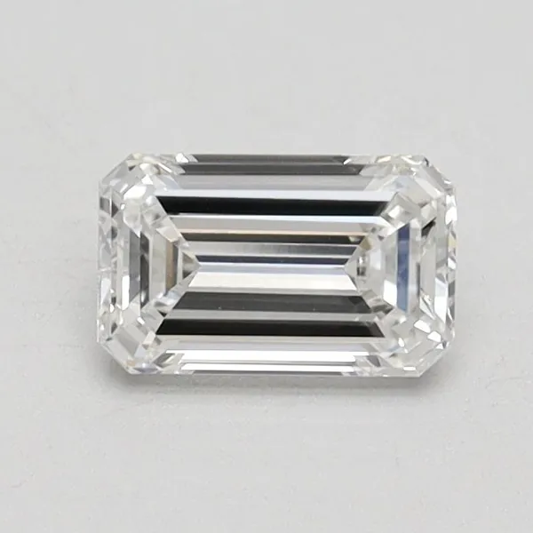 0.6ct EMERALD F VS1 Lab diamond