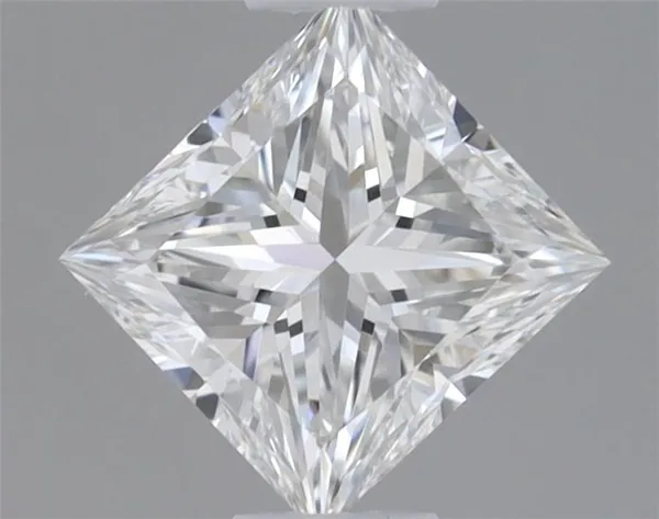0.33ct PRINCESS F VS1 Natural diamond