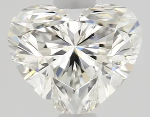 0.63ct HEART H VVS2 Natural diamond