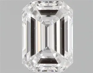 0.4ct EMERALD D SI1 Natural diamond