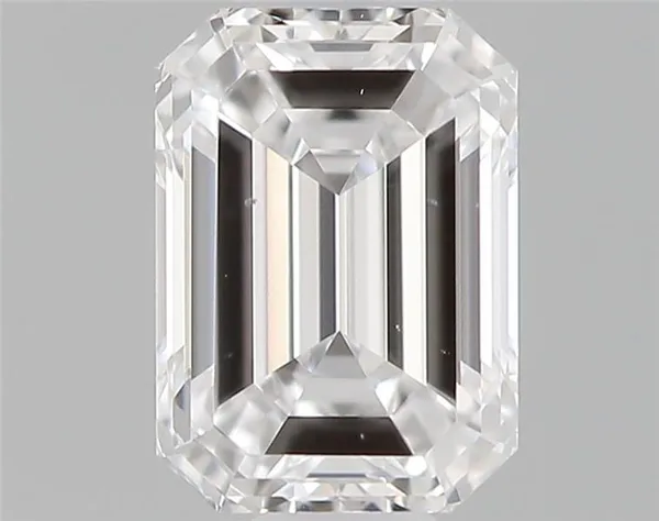 0.4ct EMERALD D SI1 Natural diamond