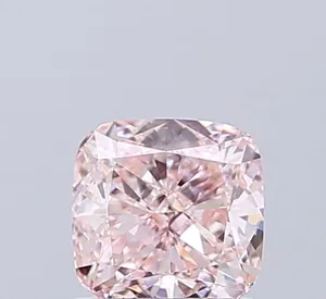 1.01ct CUSHION Fancy Pink VS1 Coloured Lab diamond