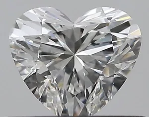 0.46ct HEART F VS1 Natural diamond