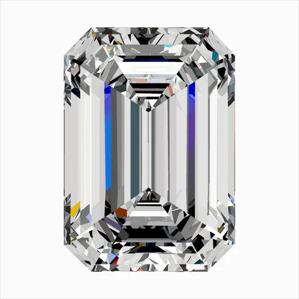 0.31ct EMERALD E IF Natural diamond