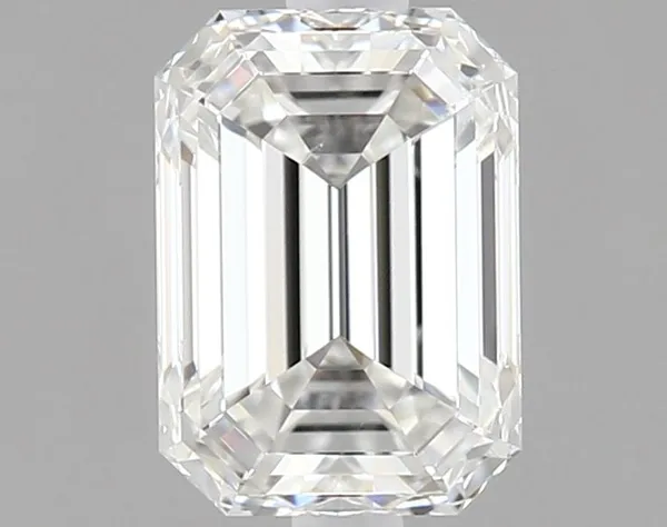 0.7ct EMERALD F SI1 Natural diamond