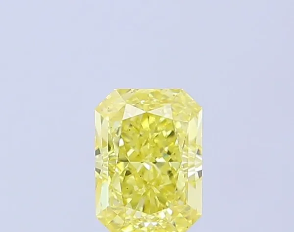 1.01ct RADIANT Fancy Intense Yellow VS2 Coloured Lab diamond