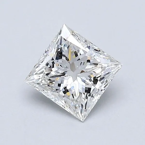 0.62ct PRINCESS G VVS2 Natural diamond