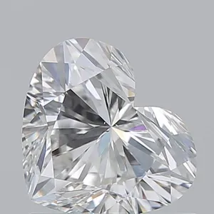 1.01ct HEART G VS2 Natural diamond