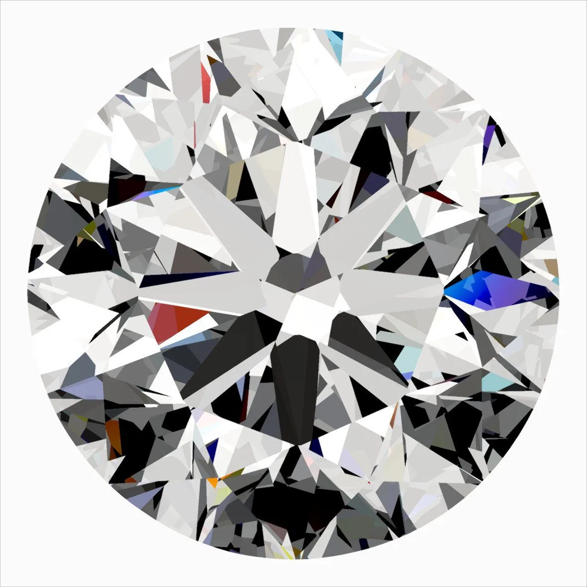 0.31ct ROUND F SI2 Natural diamond
