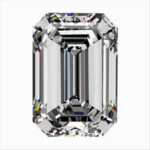 0.4ct EMERALD D VS1 Natural diamond