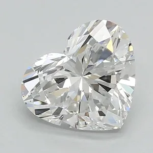 1.42ct HEART E VS2 Lab diamond
