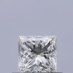 0.41ct PRINCESS G VVS1 Natural diamond