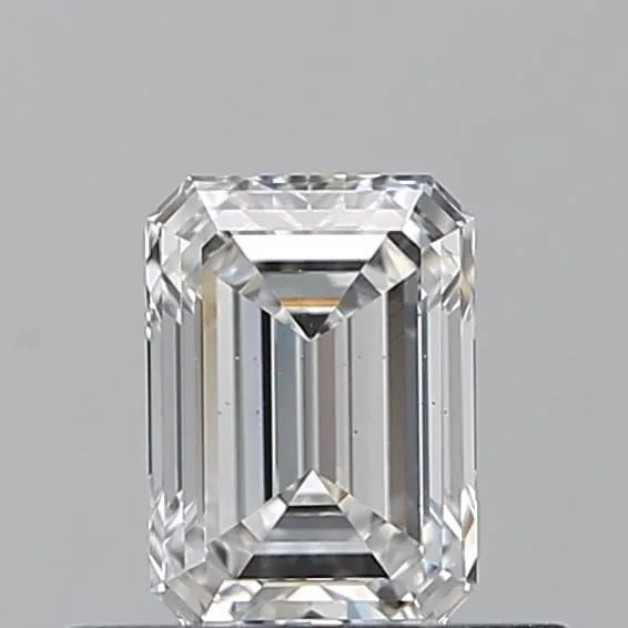 0.51ct EMERALD E SI1 Natural diamond