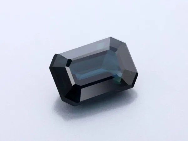 1.14ct Blue Sapphire, Emerald Cut gemstone
