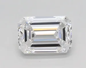 0.64ct EMERALD D IF Lab diamond