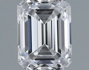 0.54ct EMERALD D VS2 Lab diamond