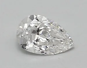 0.74ct PEAR D VVS2 Lab diamond