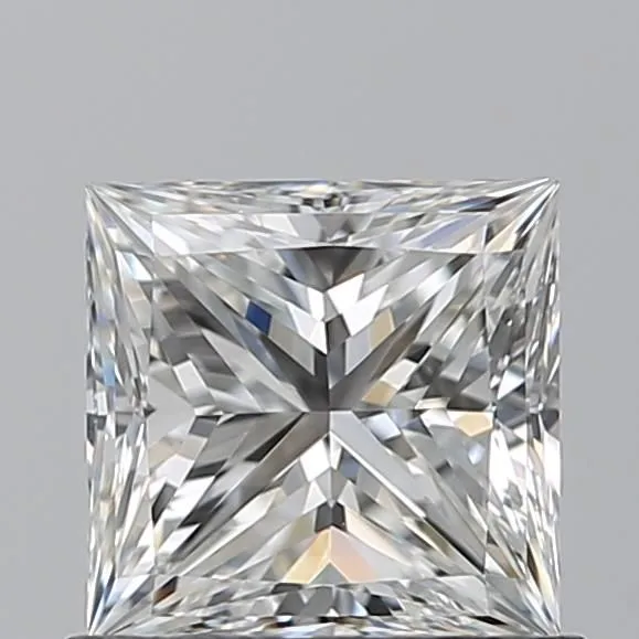 0.9ct PRINCESS G VVS2 Natural diamond