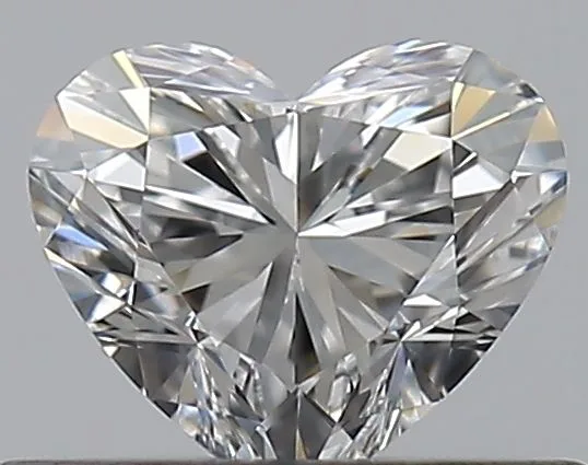 0.42ct HEART F IF Natural diamond