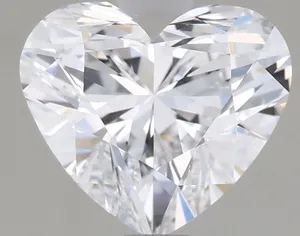 1.17ct HEART D VS1 Lab diamond