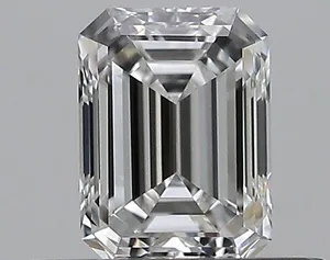 0.41ct EMERALD E VVS2 Natural diamond