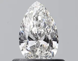 0.46ct PEAR F IF Natural diamond