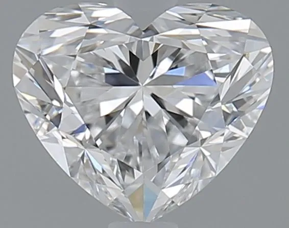 1ct HEART D VVS2 Natural diamond