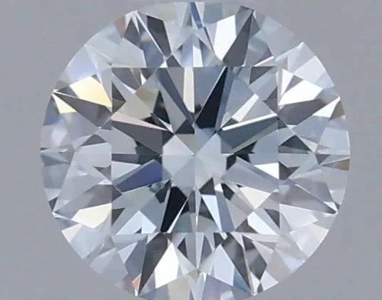 0.41ct ROUND Fancy Light Blue VVS2 Coloured Lab diamond