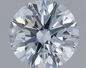 0.41ct ROUND Fancy Light Blue VVS2 Coloured Lab diamond
