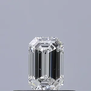 0.32ct EMERALD F VS2 Natural diamond