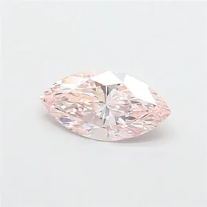 1.02ct MARQUISE Fancy Pink VVS2 Coloured Lab diamond