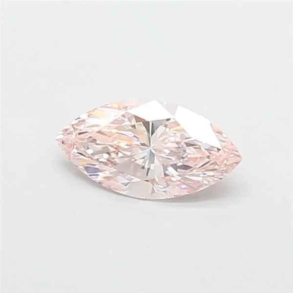 1.02ct MARQUISE Fancy Pink VVS2 Coloured Lab diamond