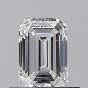 0.55ct EMERALD F VVS2 Natural diamond