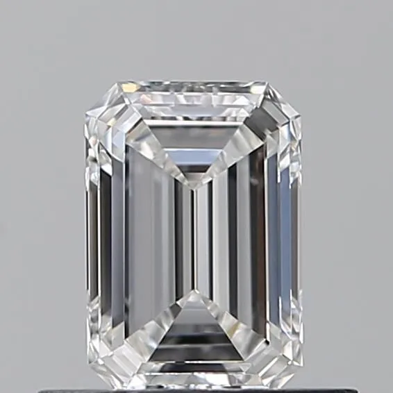 0.55ct EMERALD F VVS2 Natural diamond