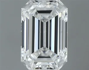 0.41ct EMERALD E VS2 Natural diamond