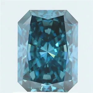 1.06ct RADIANT Fancy Deep Blue VS2 Coloured Lab diamond