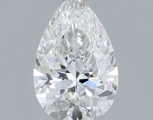 0.42ct PEAR F VVS2 Natural diamond